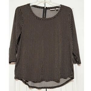 Chico's Polka Dot Pullover Top, Size 2